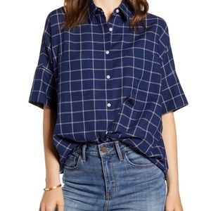 Madewell Courier Double Windowpane Shirt
